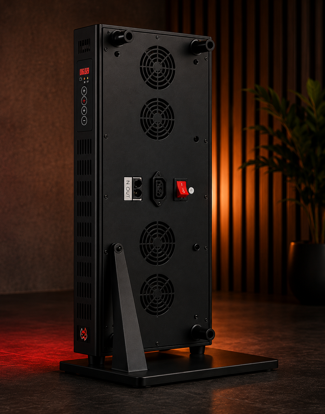 Large Red Light Panel